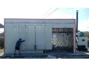 木材烘干設(shè)備安裝現(xiàn)場(chǎng)